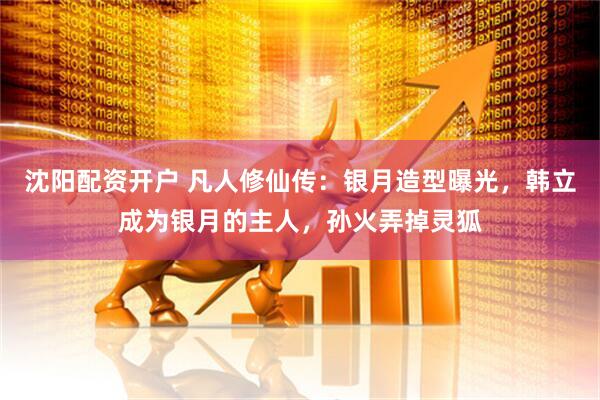 沈阳配资开户 凡人修仙传：银月造型曝光，韩立成为银月的主人，孙火弄掉灵狐
