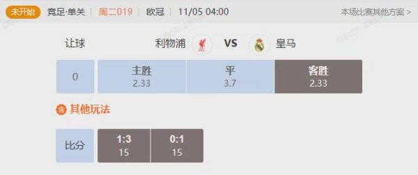 武汉线下配资公司 欧冠来袭！利物浦皇马老对手再相遇，利物浦能否捍卫主场？